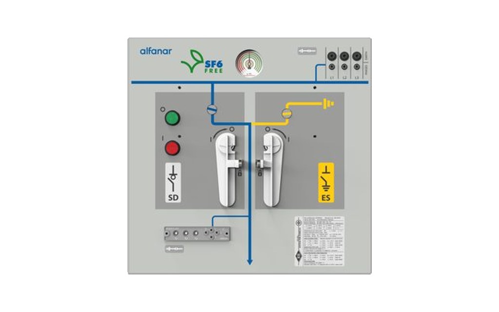 alfa-P — compact SF6-free medium voltage unit